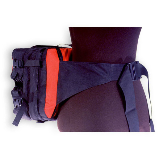 Infinity Pro Modular Medical Organizer, 9in x 15in x 7in, Red/Black