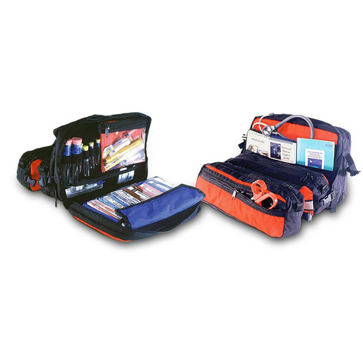 Infinity Pro Modular Medical Organizer, 9in x 15in x 7in, Red/Black