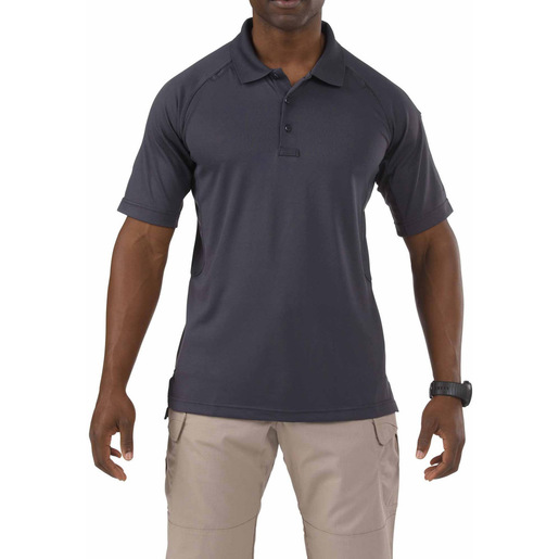 5.11® Men's Performance Short Sleeve Polo Shirts, Charcoal Gray