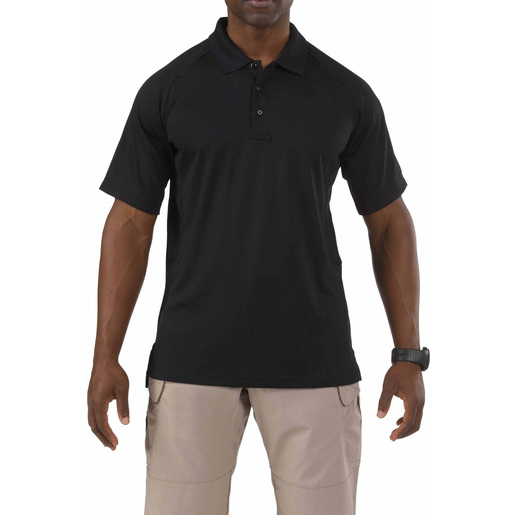 5.11® Men's Performance Short Sleeve Polo Shirts, Black