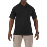 5.11® Men's Performance Short Sleeve Polo Shirt, Regular, Black, XS