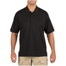 5.11® Men's Tactical® Jersey Short Sleeve Polo Shirt, Black, XL