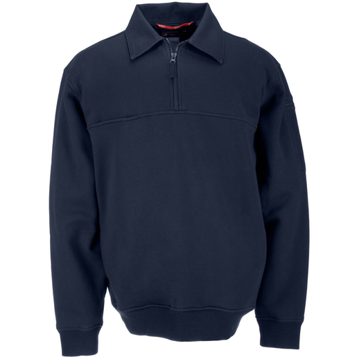 5.11® Men's Long Sleeve Job Shirt with Canvas Details, Regular, Fire Navy, Medium