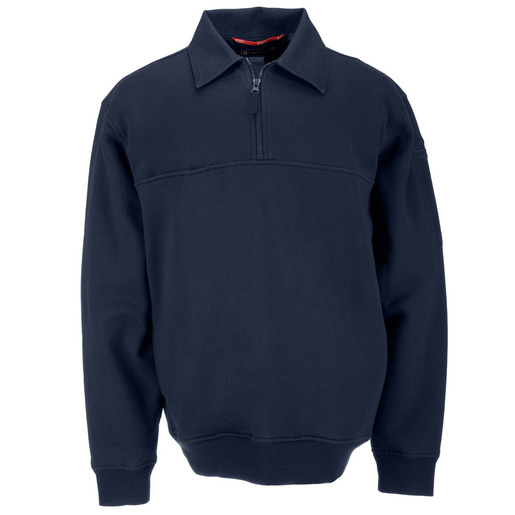 5.11® Men's Long Sleeve Job Shirt with Canvas Details, Tall, Fire Navy, 3XL