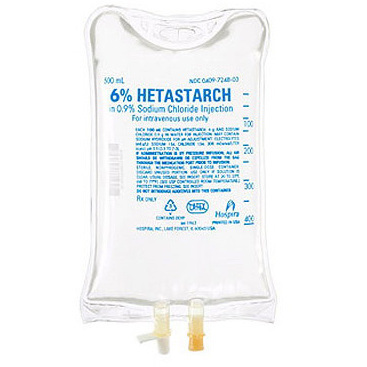 6% Hetastarch in 0.9% Sodium Chloride Injection