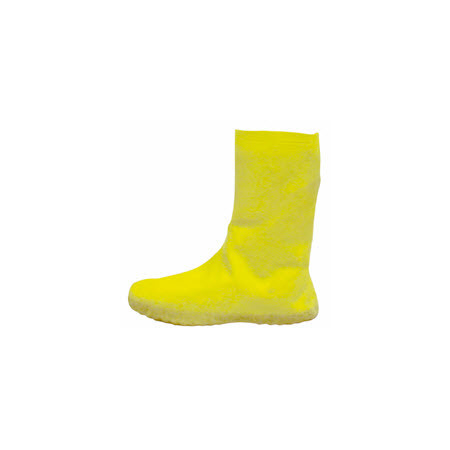 Hazmat Bootie, Yellow, Latex, Large