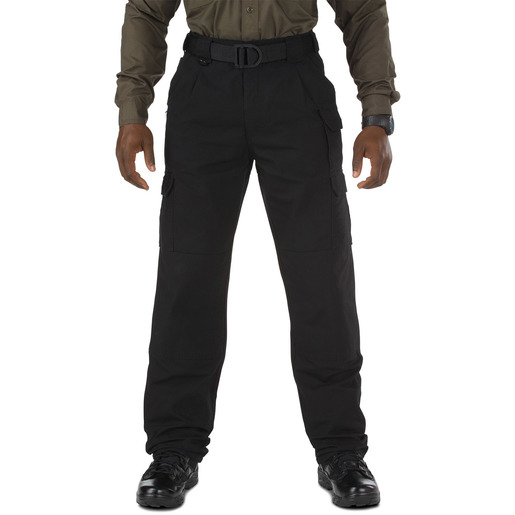 5.11® Men's Tactical Pant, Black, Large, 46in Waist, Long/Unhemmed Inseam