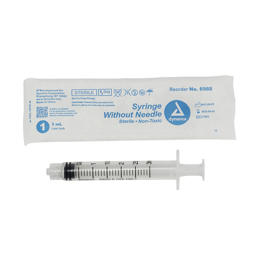 Dynarex Syringes without Needles