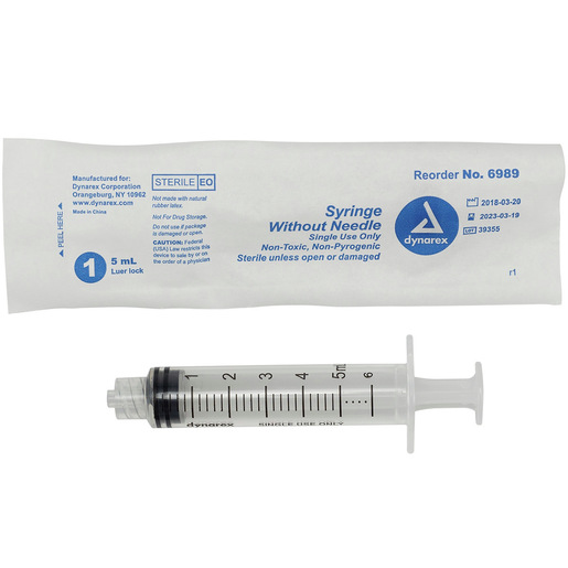 Dynarex Syringes without Needles
