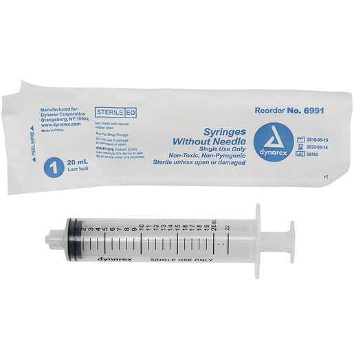 Dynarex Syringes without Needles