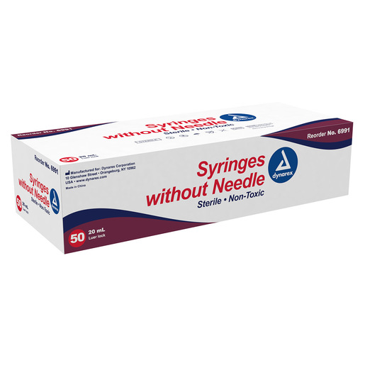 Dynarex Syringes without Needles