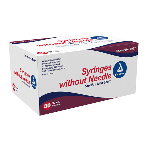 Dynarex Syringes without Needles