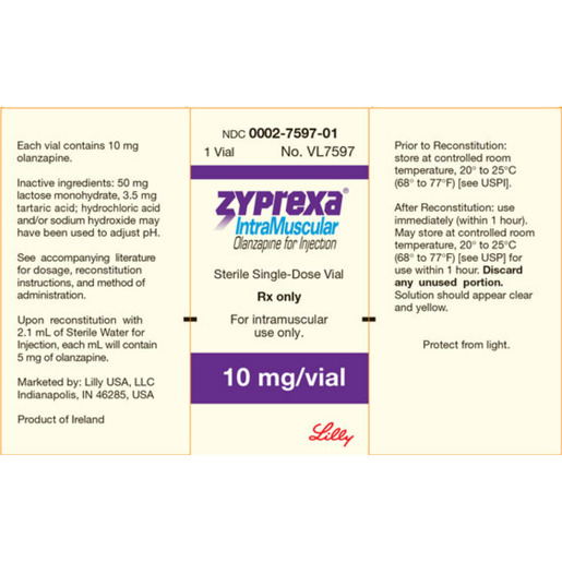 Zyprexa® Olanzapine, 10mg Vial