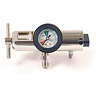 BRAVOxygen Oxygen Regulator, Spiracle, 2 DISS, 0 to 25LPM, Brass
