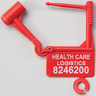 Padlock Drug Seals, Red