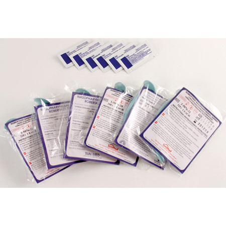 Robertazzi Disposable Nasopharyngeal Airway Kit with Sterile Lubricating Jelly, 6-pack