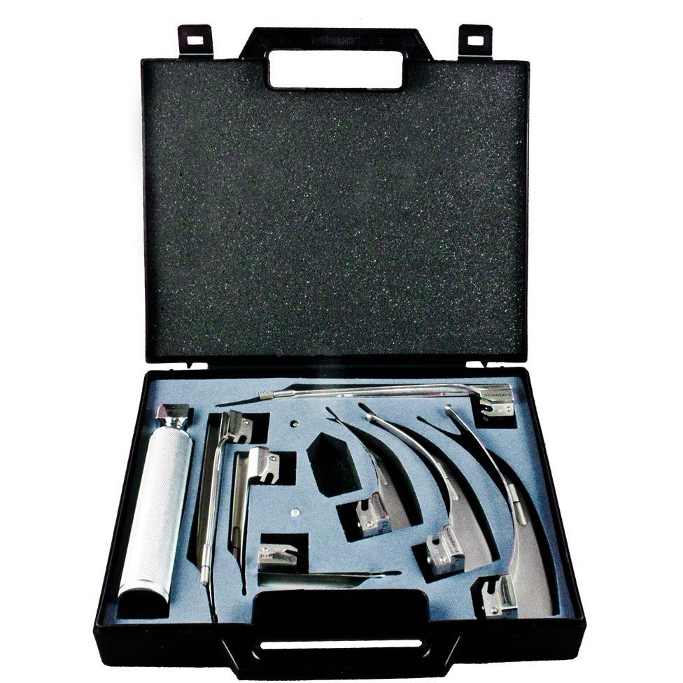 Macintosh/Miller American Profile Laryngoscope Kit