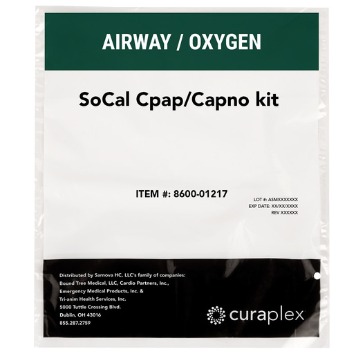 Curaplex® SoCal CPAP/Capno Kit