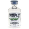 Ketamine, 50mg/mL, 10mL Vial