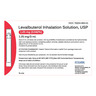 Levalbuterol, 1.25mg/3mL, Inhalation Solution