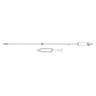 Sapphire™ Secondary Infusion IV Administration Set, 20 Drop, Vented/Non-vented, 28in