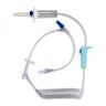 IV Administration Set, 10 Drop, (1) Needle-free Clave Site, (1) Pre-slit Needle Injection Site, 96in