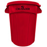 Crusader Round Heavy-Duty Trash Containers