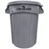 Crusader Round Heavy-Duty Trash Containers
