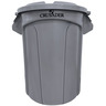 Crusader Round Heavy-Duty Trash Containers