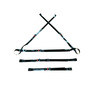 Nylon Cross Harness Set for Stryker XPS 6500 Series, Black
