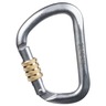 Prosteel™ Screw-Lock D Carabiner, Gray and Bronze