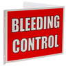 3-Way Bleeding Control Sign, V-shape