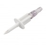 MicroClave Needle-Free Connector IV Bag Spike with Luer Connector, 0.34mL Priming Volume