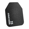 Triton (Steel) Level III SA Single Curve Rifle Plate, Shooter’s Cut, 10in x 12in