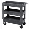 Polymer Mobile Carts with Shelves