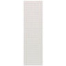 Louvered Panels, Wall Mount, Oyster White
