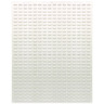 Louvered Panels, Wall Mount, Oyster White