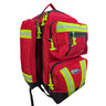 Kemp USA Ultimate EMS Backpack, Nylon, Red