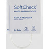 SoftCheck® Fabric Disposable Blood Pressure Cuffs with Single Tube Bayonet Connector