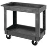 Polymer Mobile Carts with Shelves