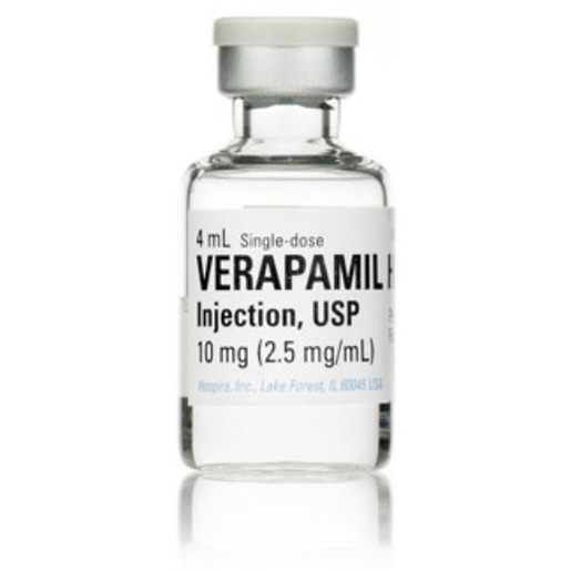 Verapamil, 2.5mg/mL, 4mL Vial