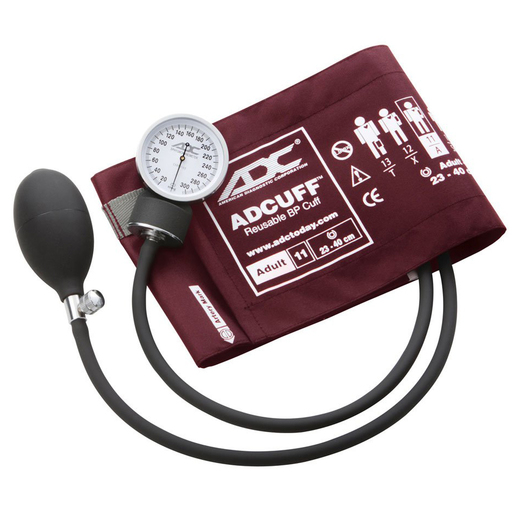 Prosphyg™ 760 Pocket Aneroid Sphyg, Adult, Burgundy