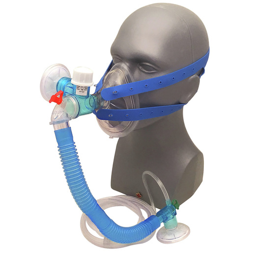 Rescuer® Emergency CPAP, Generator w/ #6 Cushion Mask & Headstrap, Adult