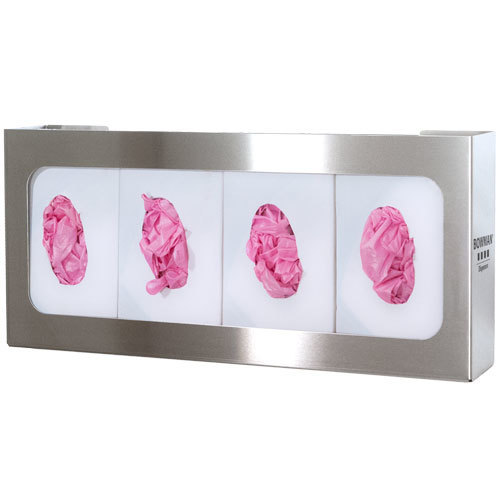 Glove Butler, Stainless Steel, Quad