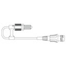 Baxter Healthcare  IV Extension Set, (1) INTERLINK Injection Site, 6in