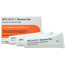 microdot® Glucose Gel, Fruit Flavor, 15GM Tube