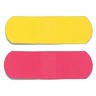 Adhesive Bandage, Flexible Fabric,  0.75in, Assorted Neon Colors