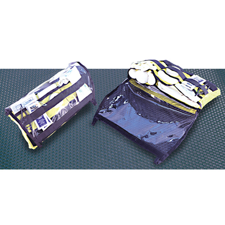 Organizer Pocket, 1.5in x 6in x 12in, Black, 400D Pack Cloth