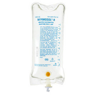 Normosol™-R Multiple Electrolytes, Type 1 USP, 1000mL Bag
