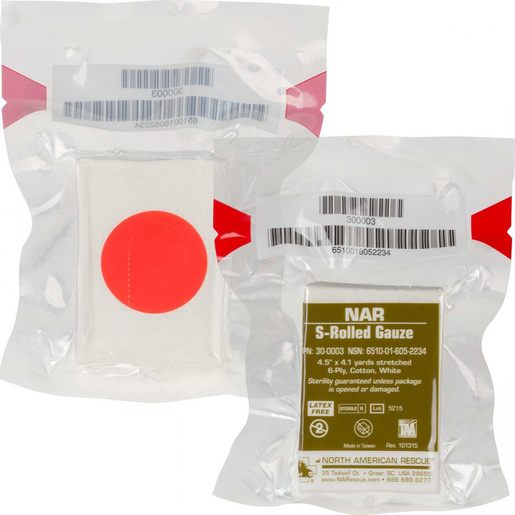 DISCHARGE オフィシャルGism gauze stlth CRASS S-Rolled Gauze, 6-ply, 4.5in x 4.1yd | Bound Tree